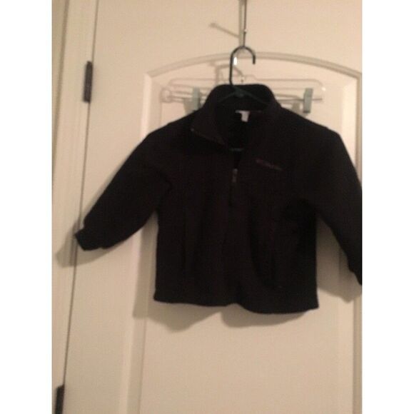 Columbia Other - Columbia Sportswear Company Kids Zip Up Fleece Jacket Size 4/5 Black